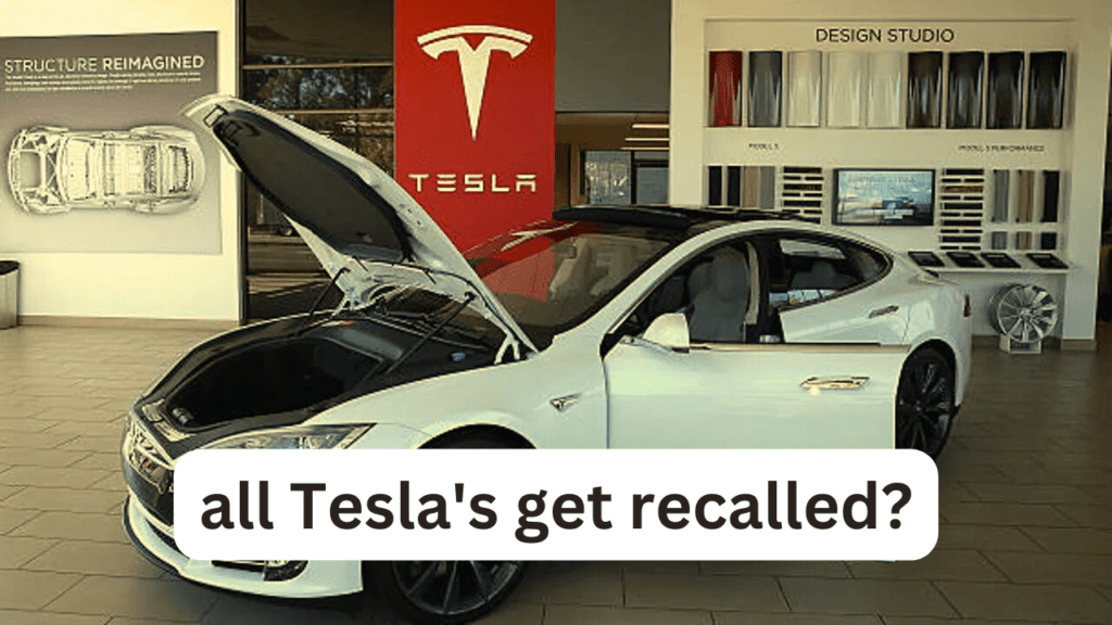 Tesla cars have been recalled