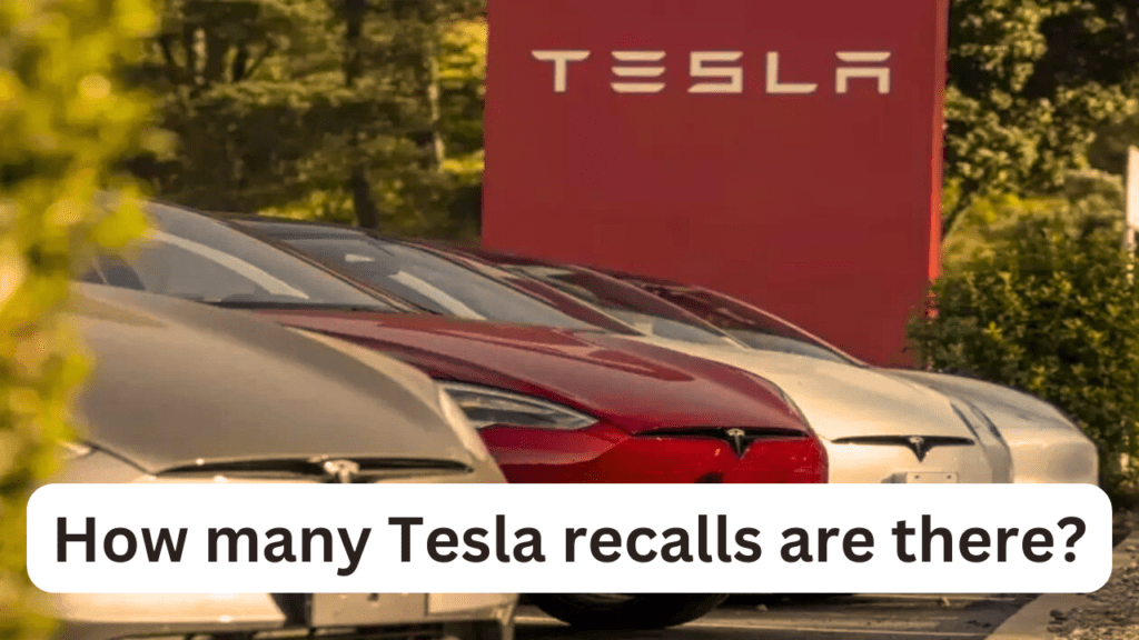 Tesla cars have been recalled