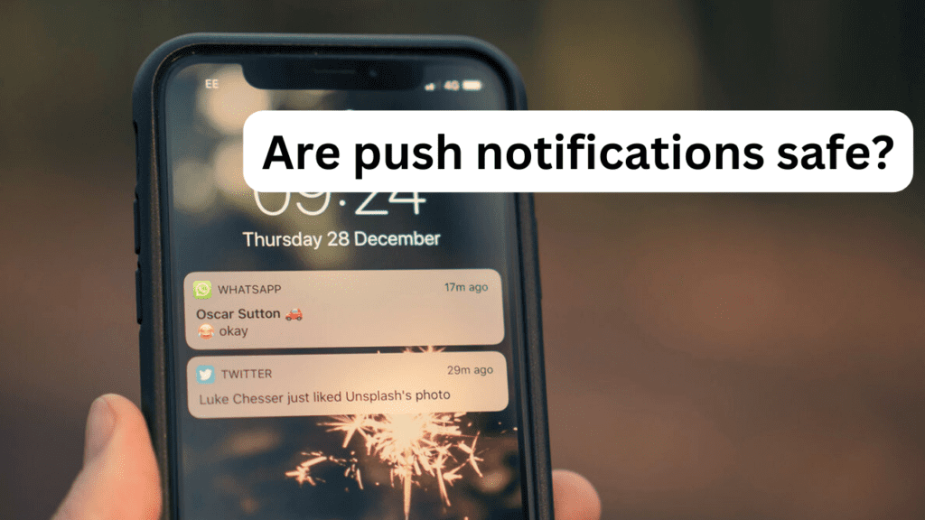 Apple Google users through push notifications