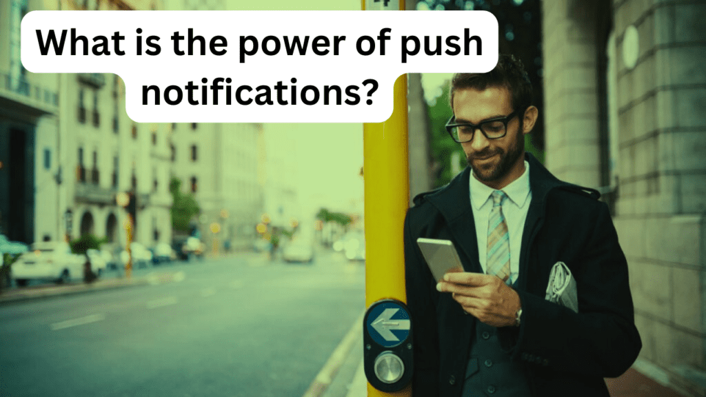 Apple Google users through push notifications