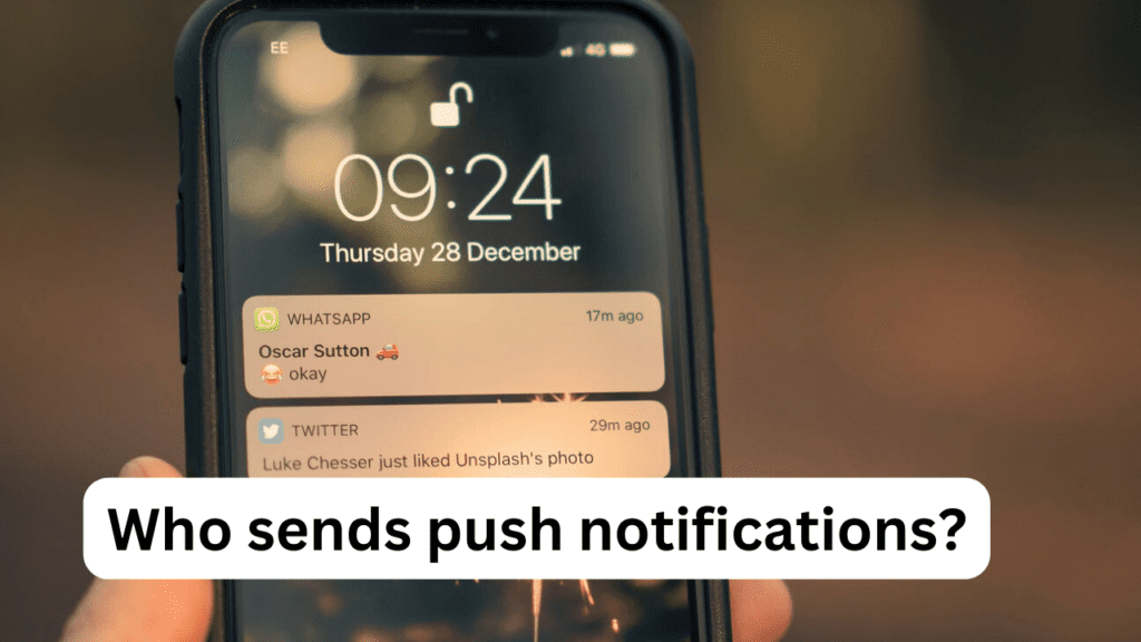 Apple Google users through push notifications