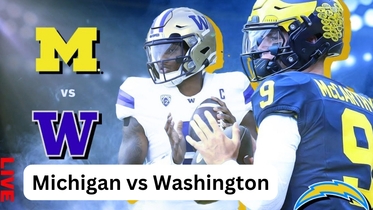 Michigan vs Washington National Championship Football 2024