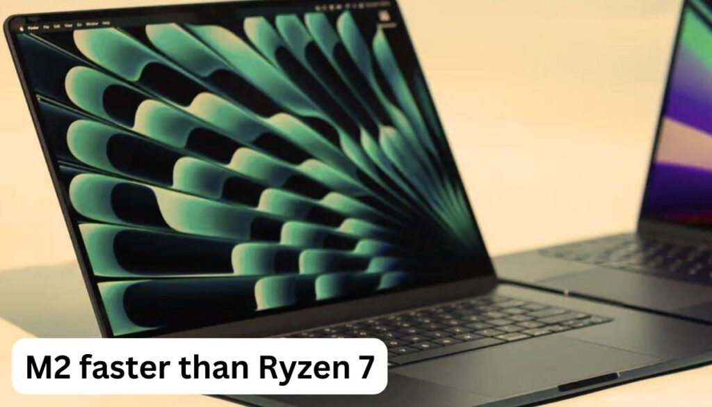 Is M2 faster than Ryzen 7