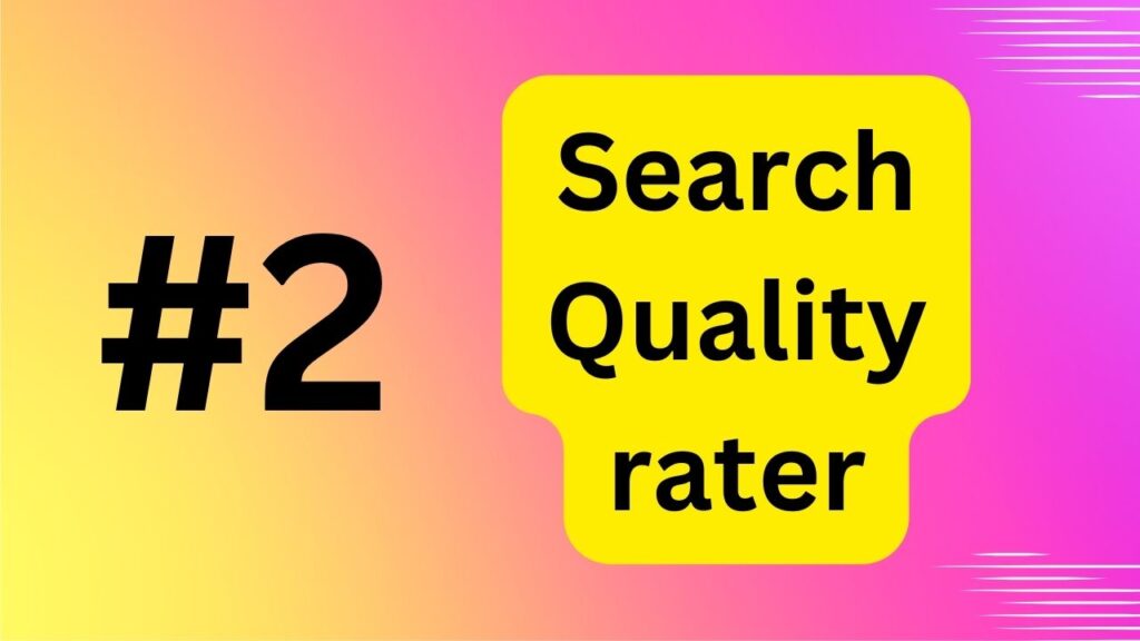 Search Quality Rater