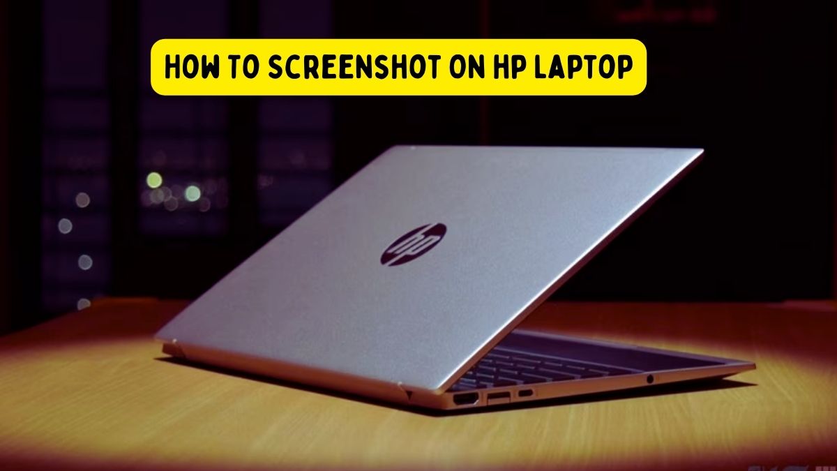 How To Screenshot On hp Laptop