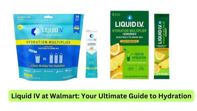 Liquid IV at Walmart Your Ultimate Guide to Hydration