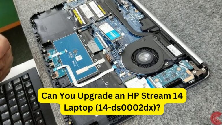 Can You Upgrade an HP Stream 14 Laptop (14-ds0002dx)