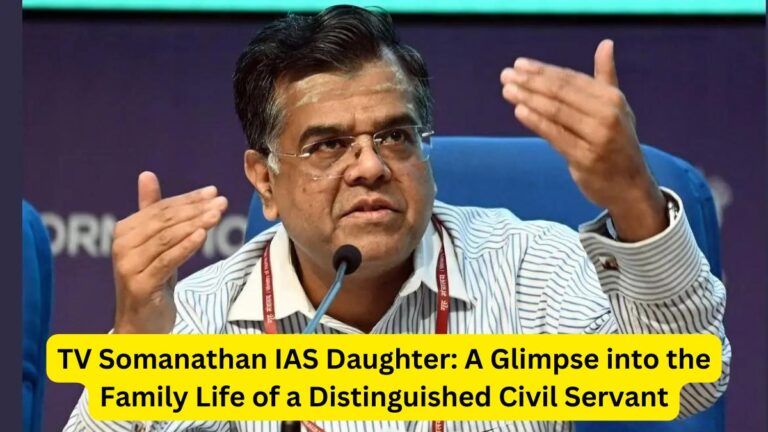 TV Somanathan IAS Daughter A Glimpse into the Family Life of a Distinguished Civil Servant