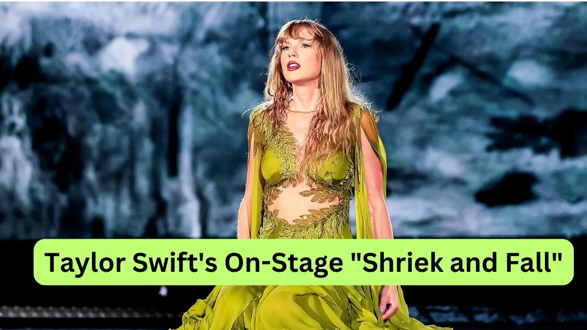 Taylor Swift's On-Stage Shriek and Fall What It Intentional