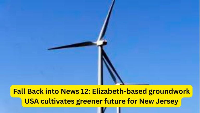 Fall Back into News 12 Elizabeth-based Groundwork USA Cultivates a Greener Future for New Jersey