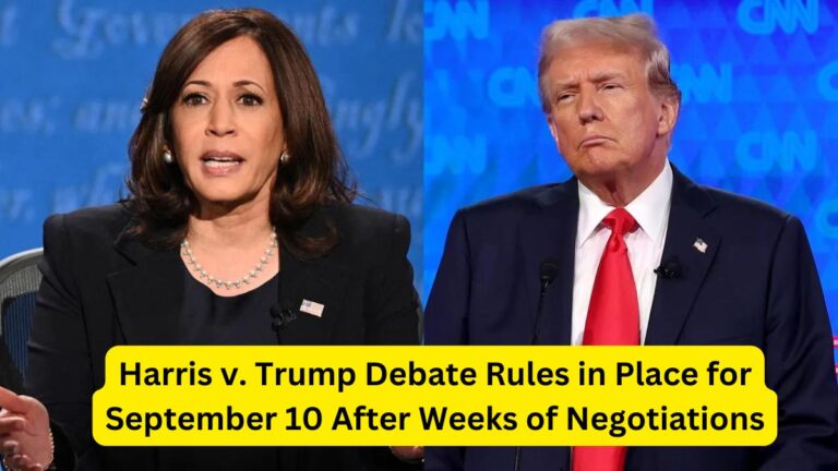 Harris v. Trump Debate Rules in Place for September 10 After Weeks of Negotiations